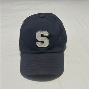 Sandro Navy Blue Cap with White Lettering